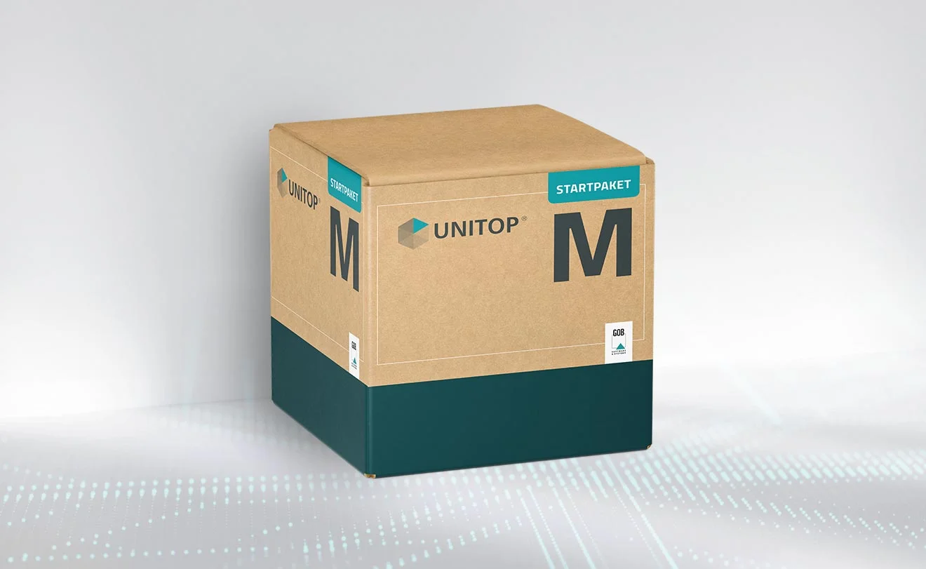 Our recommendation: the unitop starting package M unitop-Startpaket Größe M